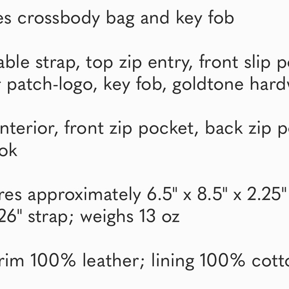 Dooney and Burke Pebble Grain Crossbody with Adjustable Strap pebble-gra… - Picture 14 of 15